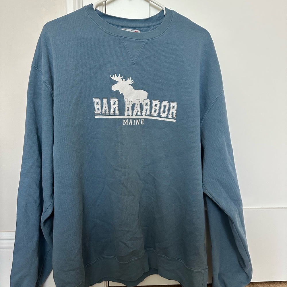 Blue Bar Harbor Maine Sweatshirt
